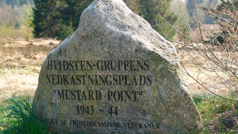 Mustard Point - Hvidsten Gruppens nedkastningsplads