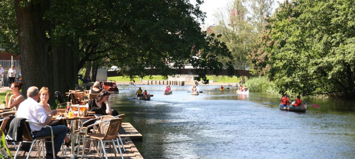 Hygge ved Remstrup Å i Silkeborg