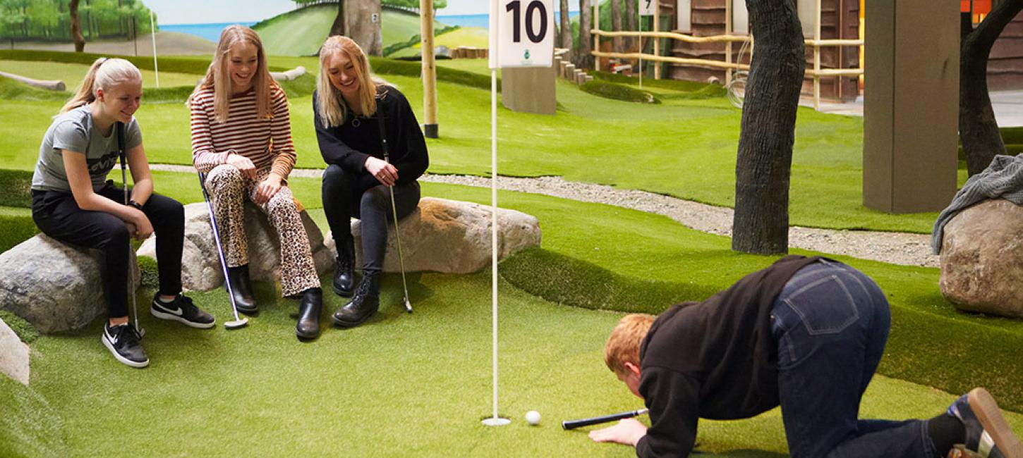 Golfskoven Adventure Golf ved Aarhus