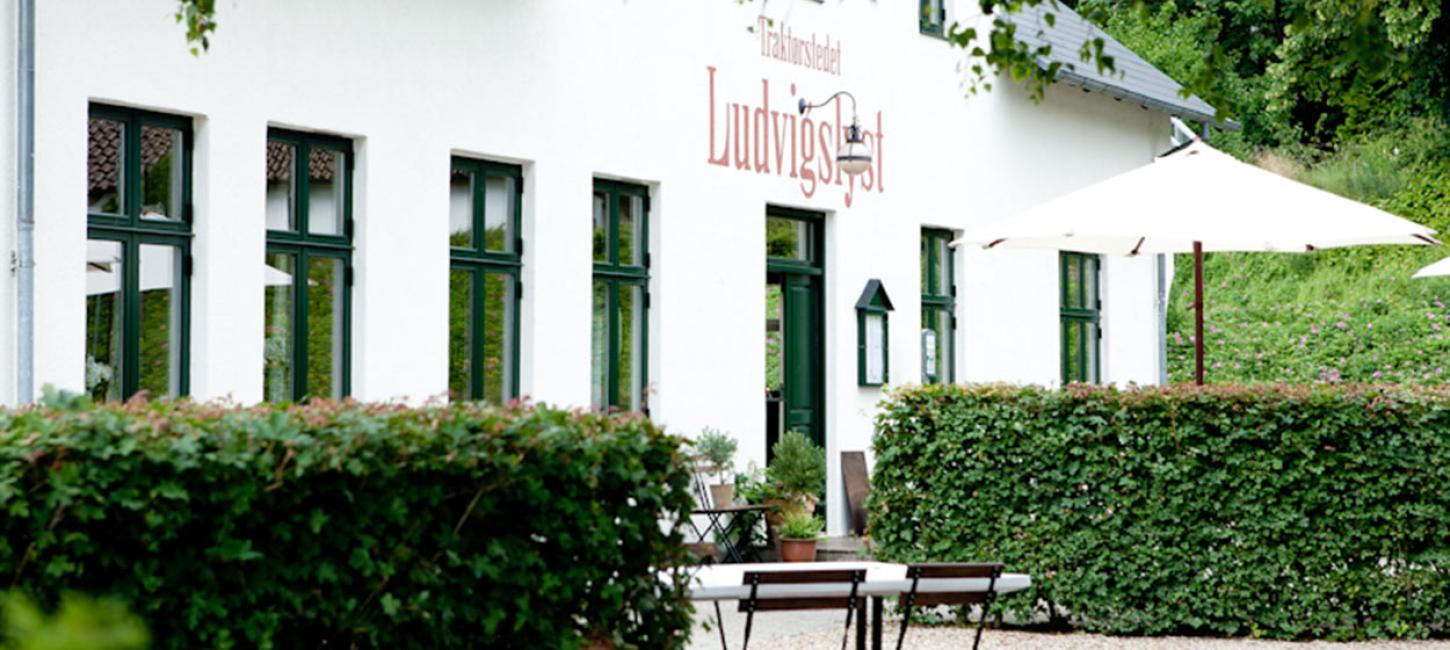 Traktørstedet Ludvigslyst ved Silkeborg i Søhøjlandet