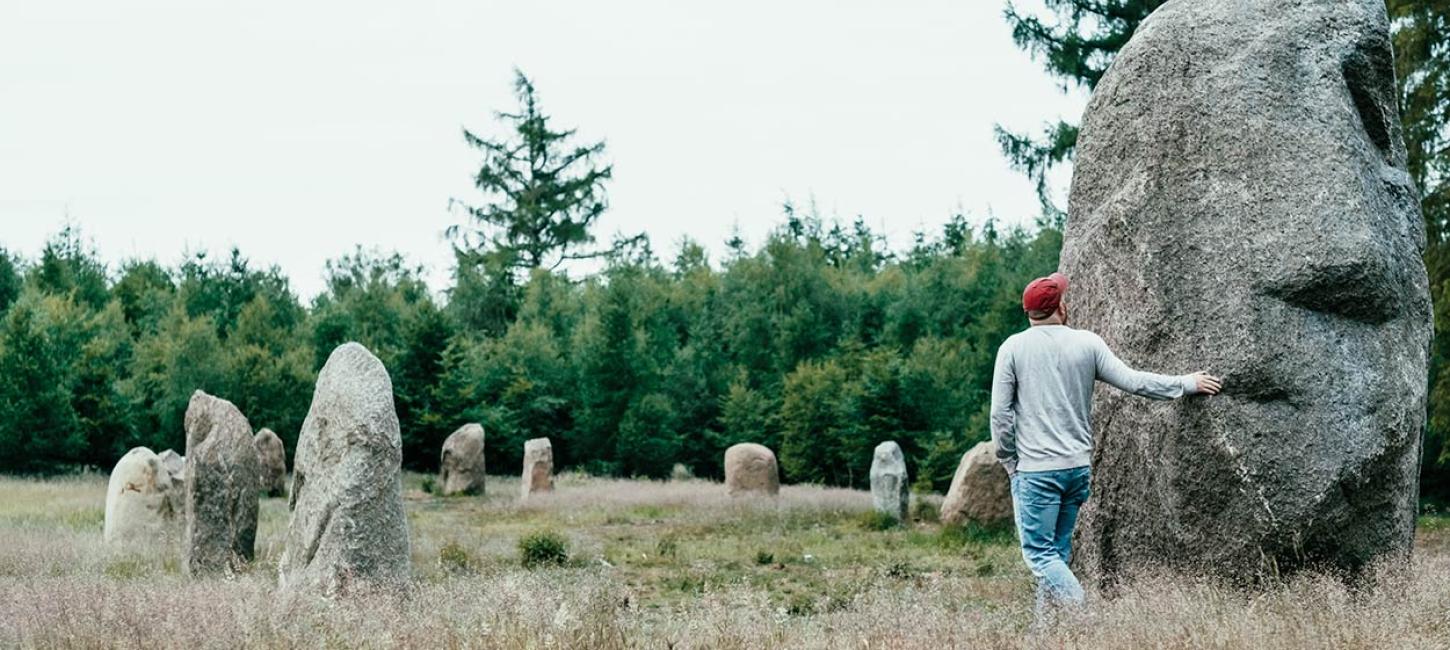 Høj Stene gravmonument i Favrskov