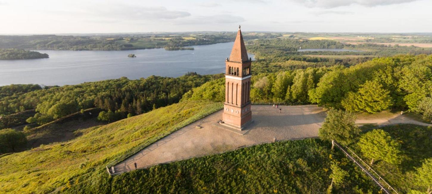 Himmelbjerget i Søhøjlandet i Aarhusregionen