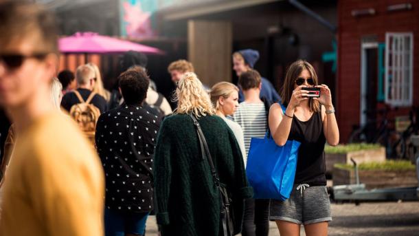 Fotografering af Aarhus centrum