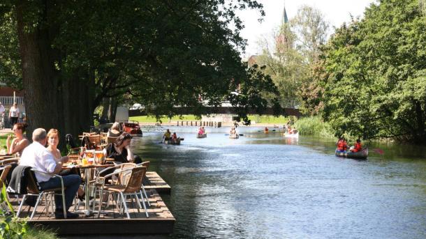 Hygge ved Remstrup Å i Silkeborg