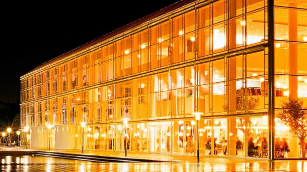 Musikhuset stråler i Aarhus