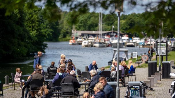 Hygge i Ry ved Gudenåen