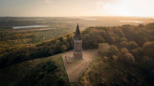 Himmelbjerget i Skanderborg, efterår