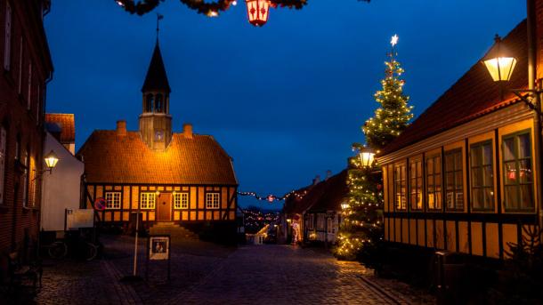 Julehygge i Ebeltoft på Djursland
