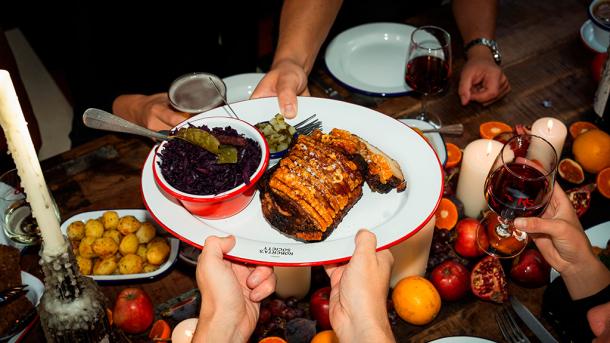 Fælles julefrokost hos Roberta's Society