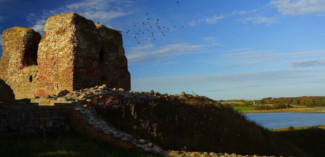 Kalø Slotsruin på Djursland