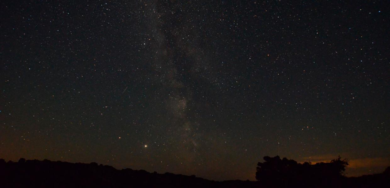 Dark Sky, Jupiter, Saturn og mælkevejen