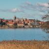 Der Domkirche und Søndersø in Viborg