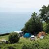 Campingplatz auf Djursland am Meer