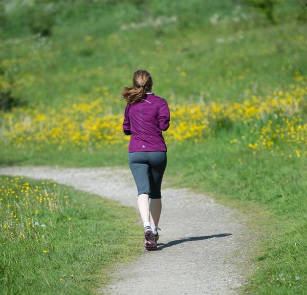 Joggen in True Skov