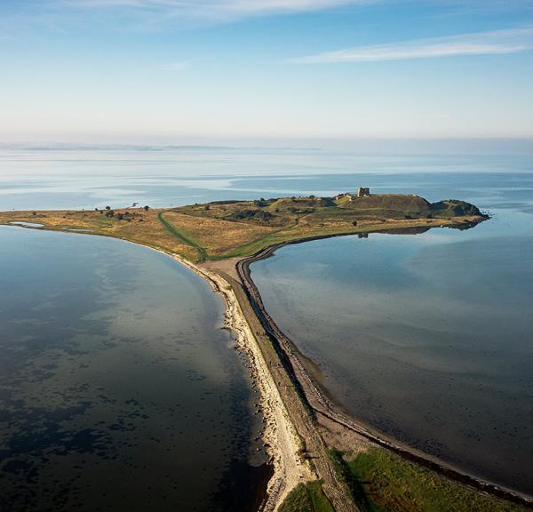 Kalø Slotruin i Nationalpark Mols Bjerge