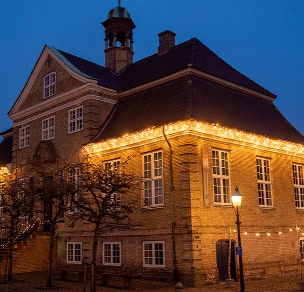 Jul i Viborg Skovgaardsmuseet er julepyntet