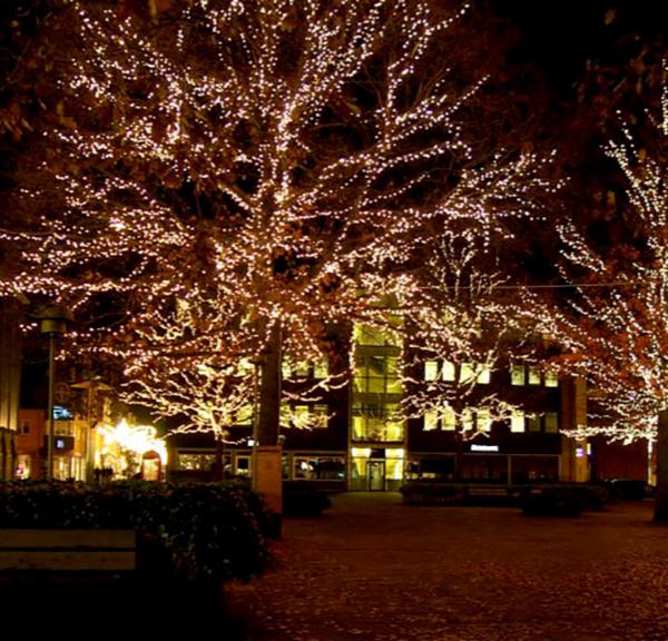 Julestemning på Torvet i Silkeborg