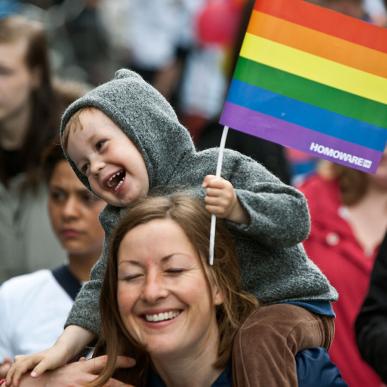 Pride parade i Aarhus