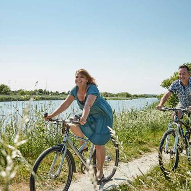 Cykeltur langs Gudenåen ved Randers