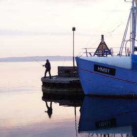Lystfiskeri i Ebeltoft på Djursland