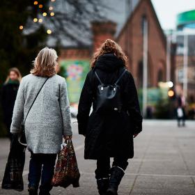 Venindetur til Aarhus vinter