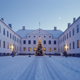 Jul på Clausholm slot