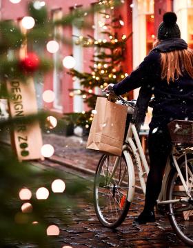 Cykel og jul i Latinerkvarteret, Aarhus