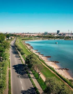 Strandvejen mod Aarhus