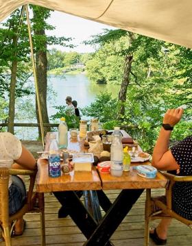 Skyttehusets Outdoor Camp i Søhøjlandet ved Silkeborg