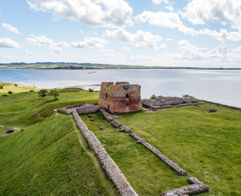 Kalø Slotsruin på Djursland