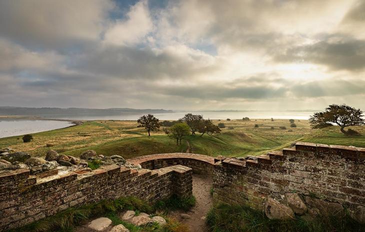 Kalø Slotsruin og Djursland